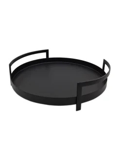Dekotablett mit Griffen Ø ca. 30 cm-KiK Onlineshop Outlet
