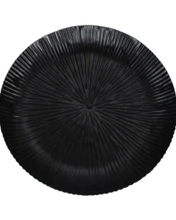 Dekotablett mit Struktur Ø ca. 26 cm-KiK Onlineshop Fashion