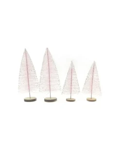 Deko-Tannen Weihnachten 4-tlg. Set-KiK Onlineshop New