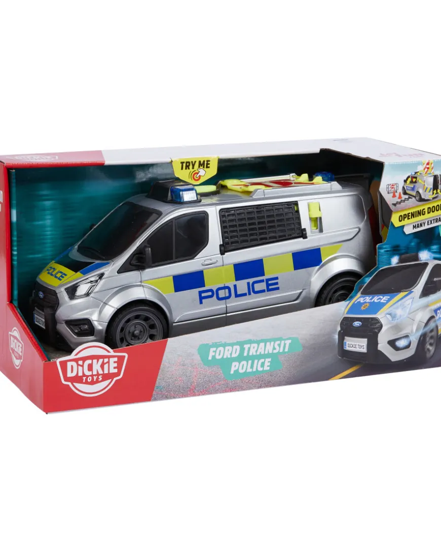 Dickie Spielzeugauto Ford Transit Police-KiK Onlineshop Online