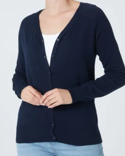e Strickjacke Janina, Knopfleiste-KiK Onlineshop Cheap