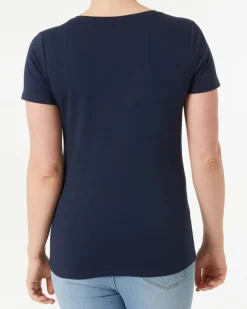 es T-Shirt Janina, Stretchanteil-KiK Onlineshop Discount