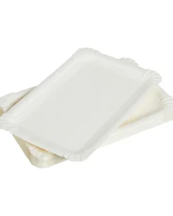Eckige Pappteller 20er-Pack-KiK Onlineshop New