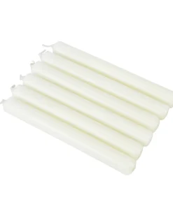 Einfarbige Kronkerzen 6er-Pack-KiK Onlineshop Discount