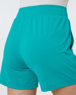 Einfarbige Shorts Janina, elastischer Bund-KiK Onlineshop Outlet