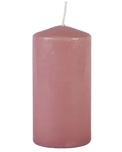 Einfarbige Stumpenkerze 0,205 kg, ca. 5,8 x 12 cm-KiK Onlineshop Clearance