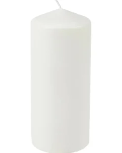 Einfarbige Stumpenkerze 0,475 kg, ca. 7,8 x 18 cm-KiK Onlineshop Best