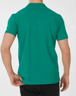 Einfarbiges Poloshirt X-Mail, Knopfleiste-KiK Onlineshop Best
