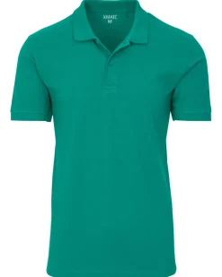 Einfarbiges Poloshirt X-Mail, Knopfleiste-KiK Onlineshop Best