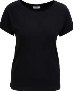 Einfarbiges T-Shirt Janina, Rundhalsausschnitt-KiK Onlineshop Outlet