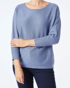 Feinstrickpullover in Janina, 3/4-Arm-KiK Onlineshop Flash Sale