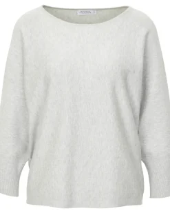 Feinstrickpullover in Melange Janina, 3/4-Arm-KiK Onlineshop New