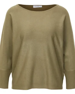 Feinstrickpullover mit 3/4-Arm Janina, Rundhalsausschnitt-KiK Onlineshop Discount