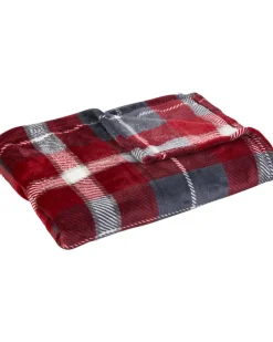 Flanelldecke Karo Home & Deco, ca. 130 x 170 cm-KiK Onlineshop Discount