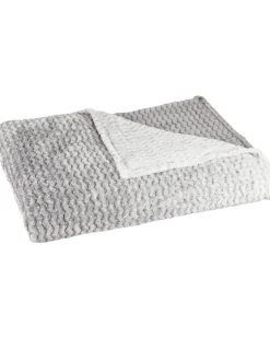 Flanelldecke mit Zickzackmuster Home & Deco, ca. 140 x 190 cm-KiK Onlineshop Fashion