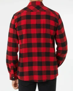 Flanellhemd Karo X-Mail, Knopfleiste-KiK Onlineshop Outlet