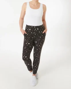 Flauschhose Sterne Janina, elastischer Bund-KiK Onlineshop Best Sale
