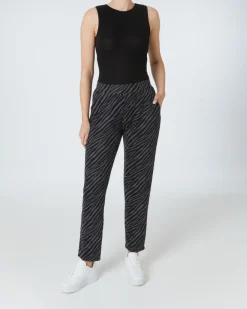 Flauschhose Zebra Janina, elastischer Bund-KiK Onlineshop Best Sale