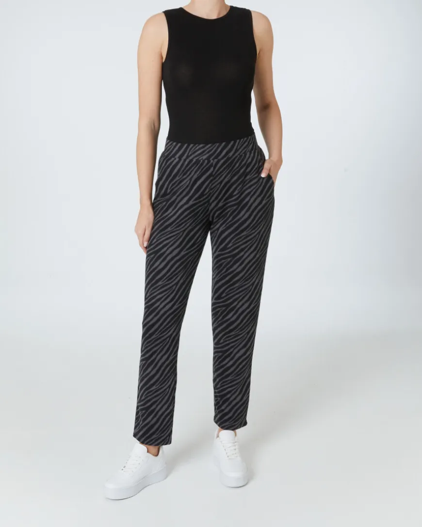 Flauschhose Zebra Janina, elastischer Bund-KiK Onlineshop Best Sale