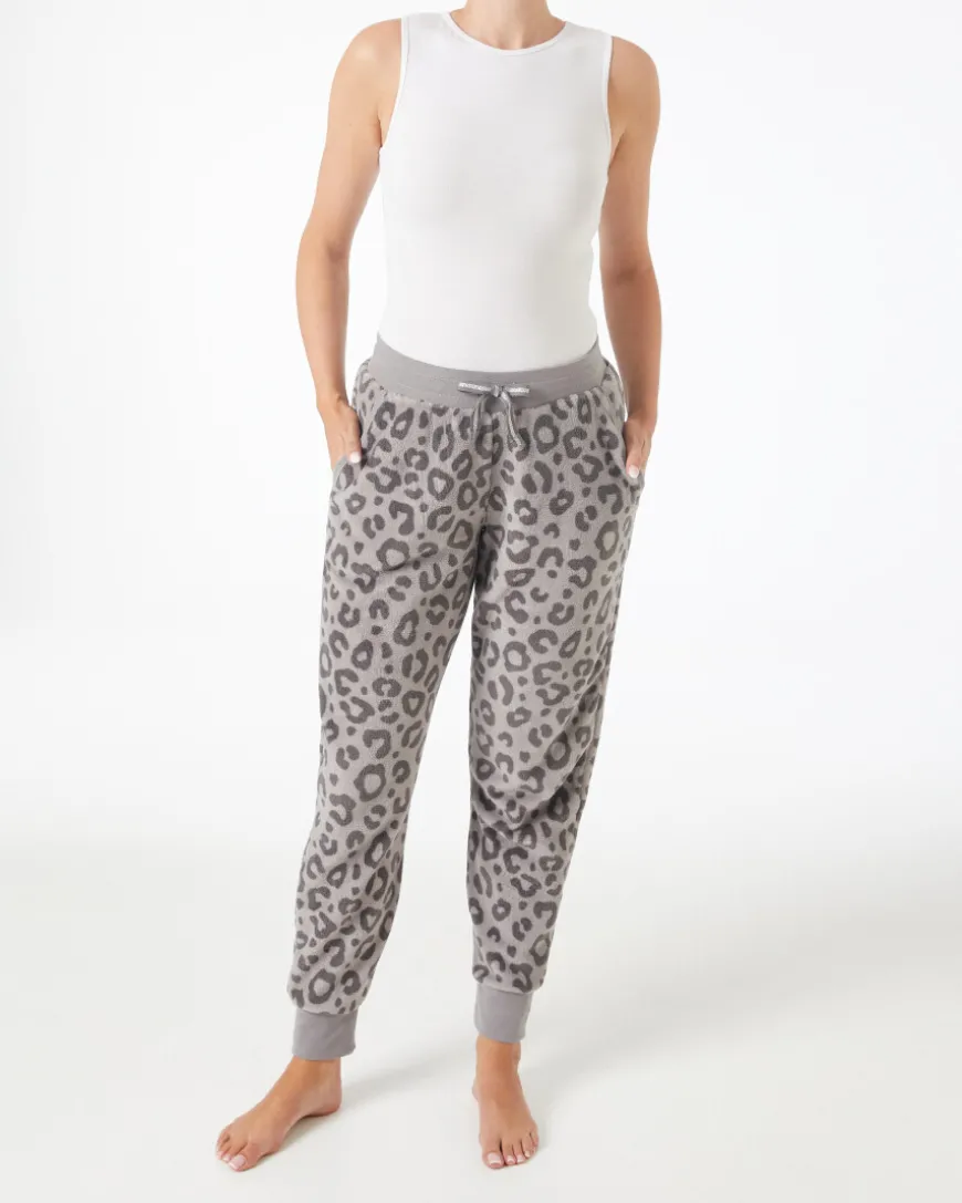 Flauschige Pyjamahose Janina, elastischer Bund-KiK Onlineshop Fashion