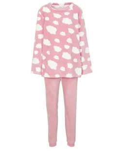 Flauschiger Fleece-Pyjama Janina, verschiedene Designs, 2-tlg. Set-KiK Onlineshop Cheap