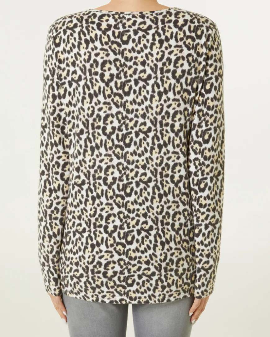 Flauschpullover Janina, verschiedene Designs-KiK Onlineshop Online