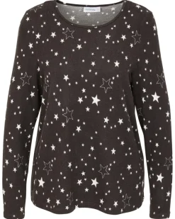 Flauschpullover Sterne Janina, Rundhalsausschnitt-KiK Onlineshop Flash Sale