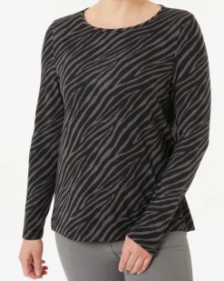 Flauschpullover Zebra Janina, Rundhalsausschnitt-KiK Onlineshop Store