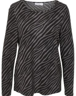 Flauschpullover Zebra Janina, Rundhalsausschnitt-KiK Onlineshop Store