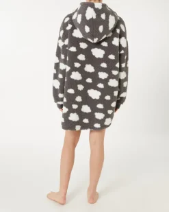 Fleece-Bigshirt Janina, verschiedene Designs-KiK Onlineshop Online