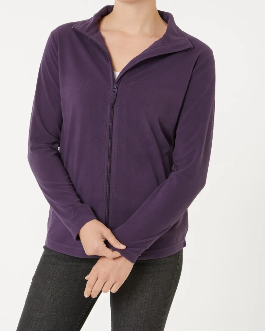 Fleecejacke in Janina, Seitentaschen-KiK Onlineshop Discount