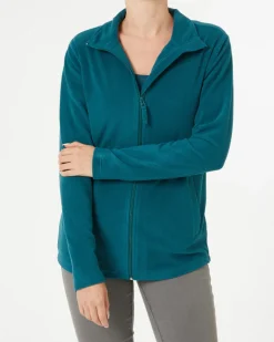 Fleecejacke mit Stehkragen Janina, Seitentaschen-KiK Onlineshop Best
