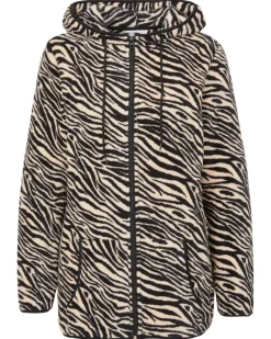 Fleecejacke Zebra Janina, Kängurutasche-KiK Onlineshop Shop