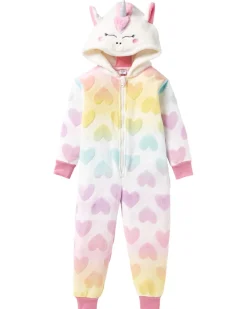 Fleece-Schlafanzug Einhorn Reißverschluss-KiK Onlineshop Best Sale