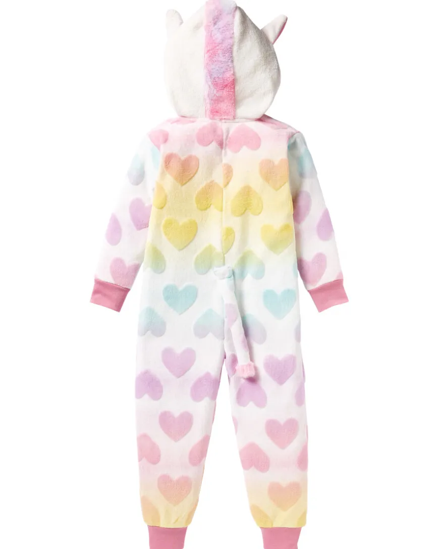 Fleece-Schlafanzug Einhorn Reißverschluss-KiK Onlineshop Best Sale