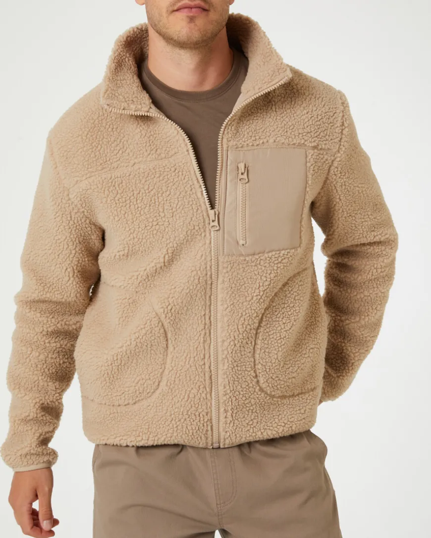 Fleece-Sportjacke Teddyfell Ergeenomixx-KiK Onlineshop Clearance