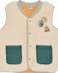 Fleeceweste Sherpa Knopfleiste-KiK Onlineshop Clearance