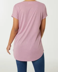 Longshirt Janina, Rundhalsausschnitt-KiK Onlineshop Clearance