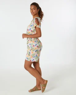 Floraler Jumpsuit Janina, elastischer Taillenbund-KiK Onlineshop Clearance