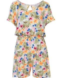 Floraler Jumpsuit Janina, elastischer Taillenbund-KiK Onlineshop Clearance