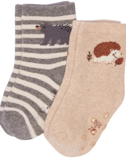 Frotteesocken mit ABS 2er-Pack, Ergee, verschiedene Designs-KiK Onlineshop Store