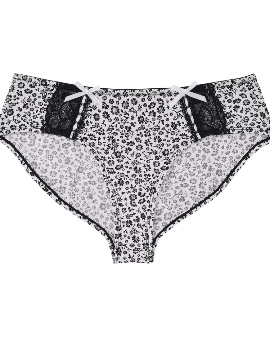 Geblümte Panty Janina, Spitzendetails-KiK Onlineshop Cheap