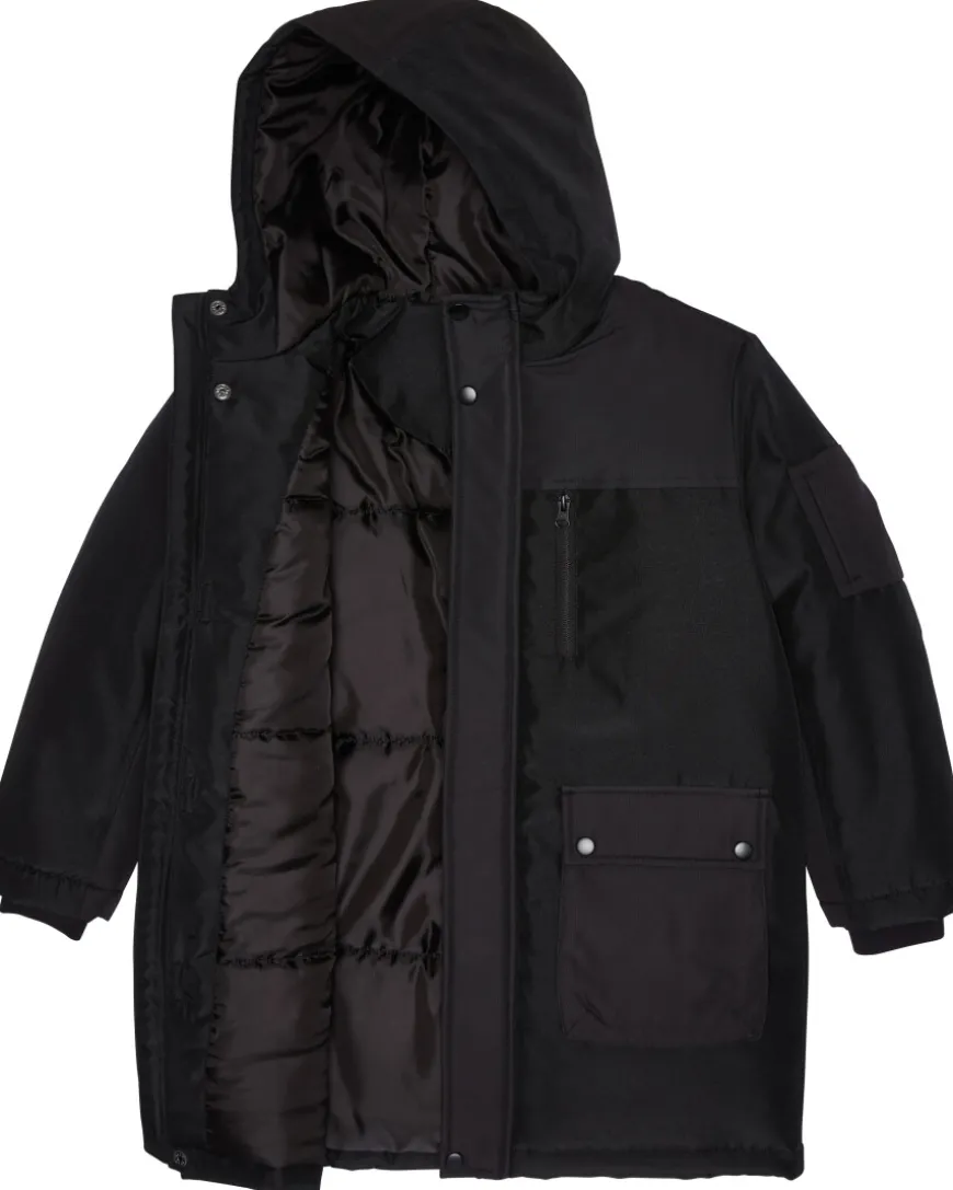 Gefütterte Jacke Y.F.K., mit Kapuze-KiK Onlineshop Shop
