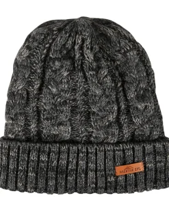 Gefütterte Strick-Beanie X-Mail, mit Badge-KiK Onlineshop Clearance