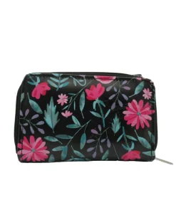 Geldbörse Blumen Janina, für 4 Karten-KiK Onlineshop Best Sale