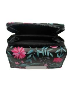 Geldbörse Blumen Janina, für 4 Karten-KiK Onlineshop Best Sale