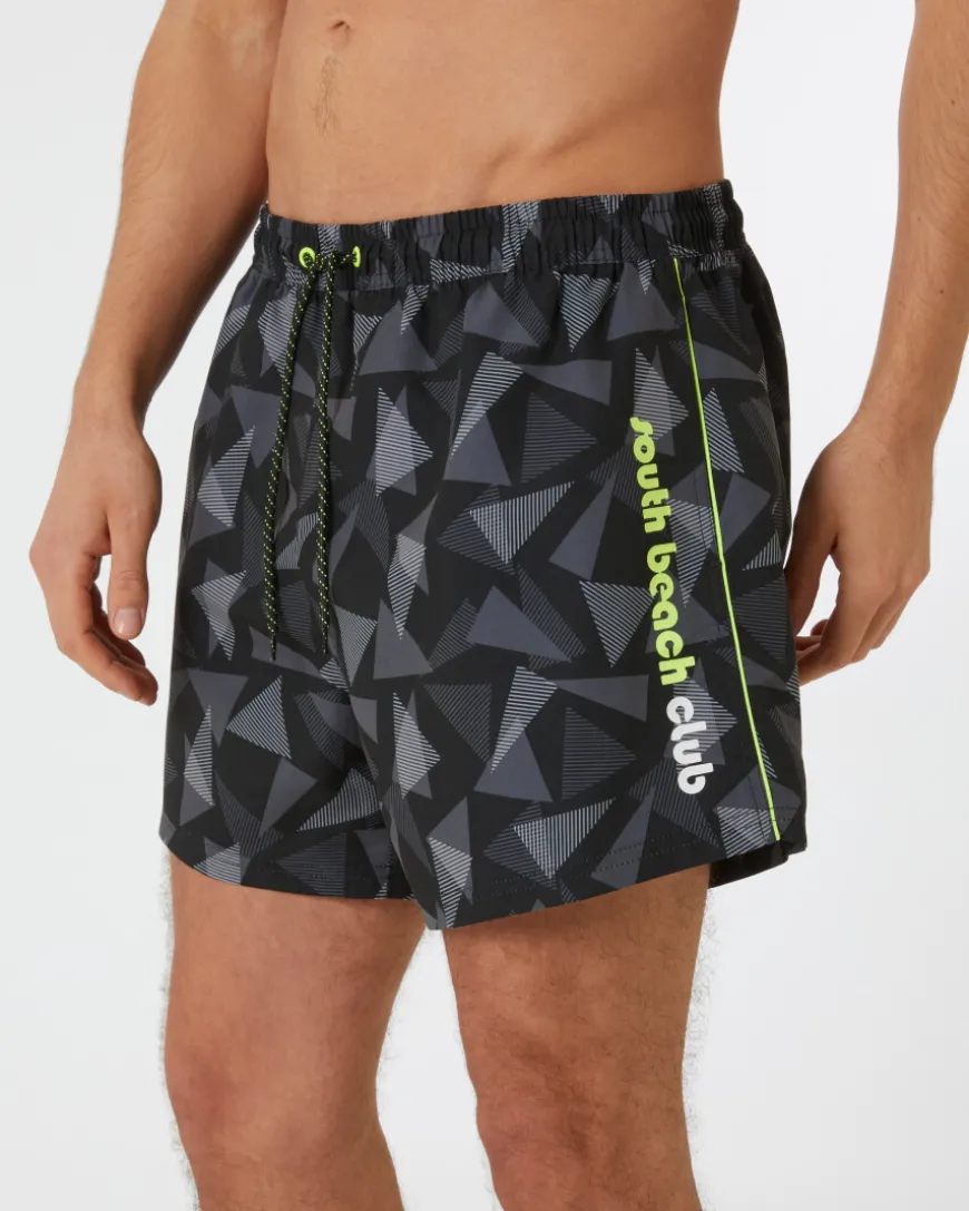Gemusterte Badeshorts X-Mail, verschiedene Designs-KiK Onlineshop Outlet