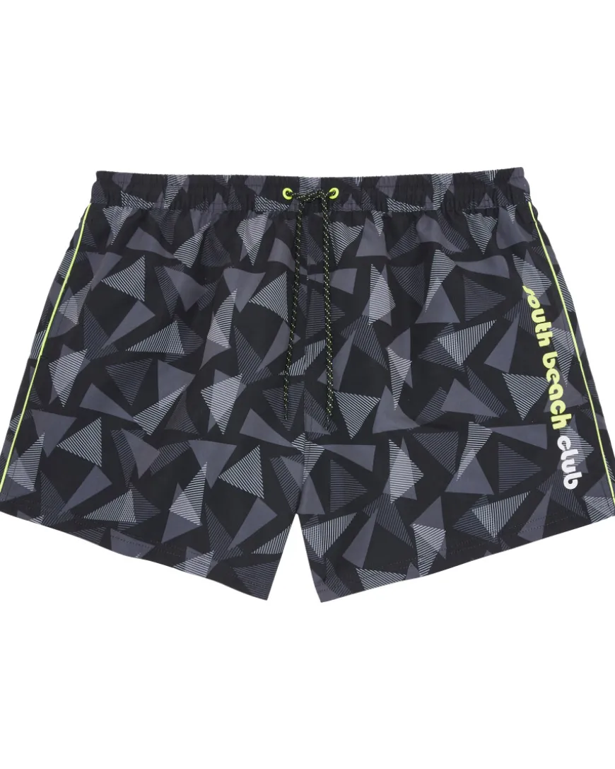 Gemusterte Badeshorts X-Mail, verschiedene Designs-KiK Onlineshop Outlet