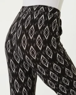 Gemusterte Hose Janina, Caprilänge-KiK Onlineshop Best Sale