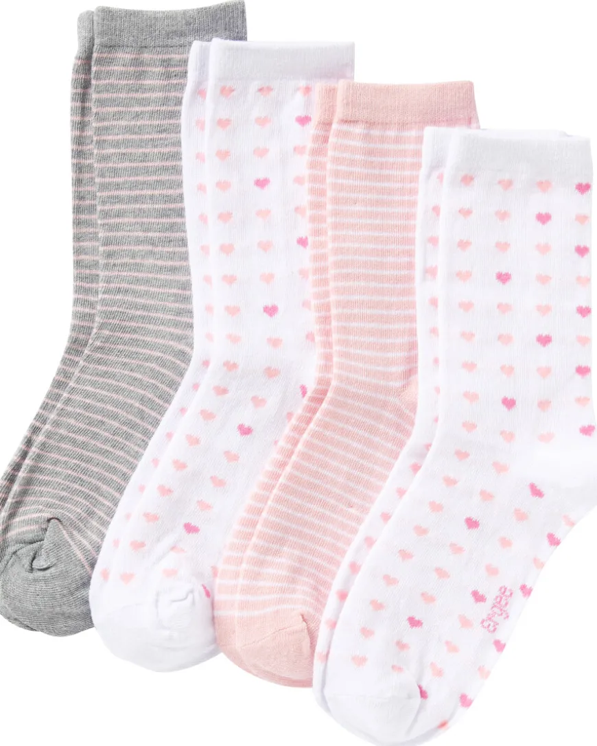 Gemusterte Socken 4er-Pack, Ergee, verschiedene Designs-KiK Onlineshop New
